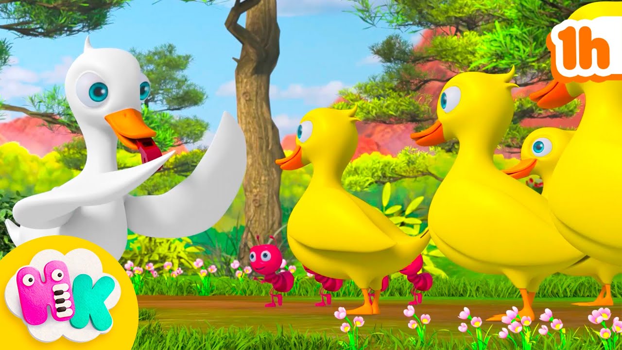 Cento Paperelle d’oro 🪿 Quack Quack Quack 🐥 Canzoni con Animali per Bambini | HeyKids Italiano