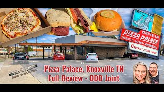Pizza Palace, Knoxville TN -  2023 Full Review -  DDD Joint - Guy Fieri Diners Drive-In's & Dives