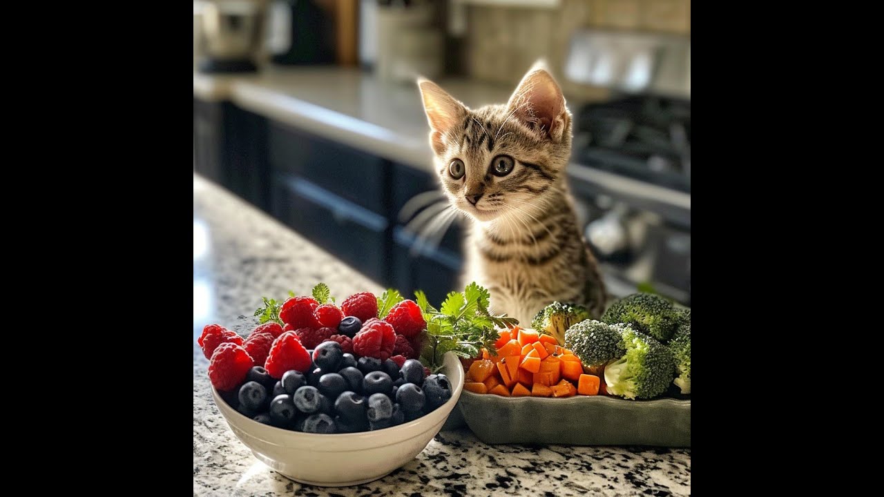 Натуральное кормление кошки: особенности составления меню - YouTube
