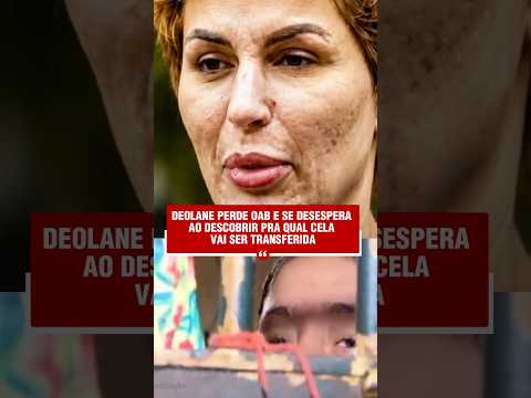Essa é a nova cela de Deolane😱😱