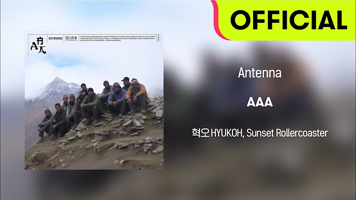 [Official Audio] HYUKOH(혁오), Sunset Rollercoaster - Antenna