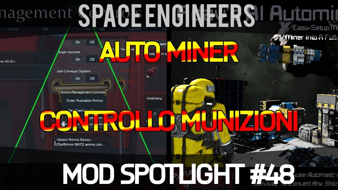 TechPlays - Space Engineers Mod Spotlight #48 - ITA HD - YouTube