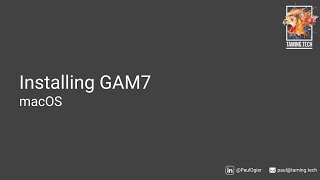 Install GAM7 on macOS | Step-by-Step Tutorial