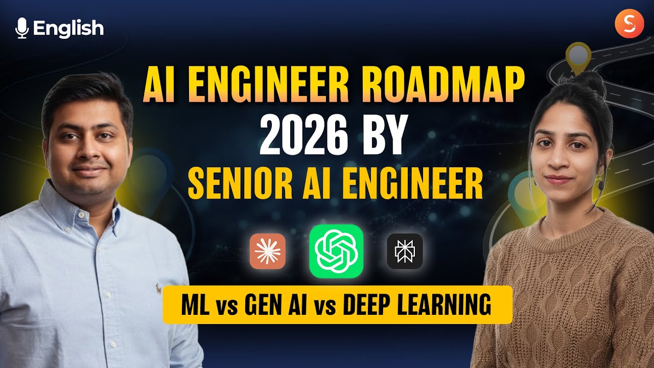 AI Engineer Roadmap 2026: ML vs GenAI vs Deep Learning | Senior AI ...