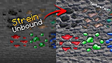 Strein Unbound Texture Pack For MCPE 1.21+ | 3d Texture Pack 🔥