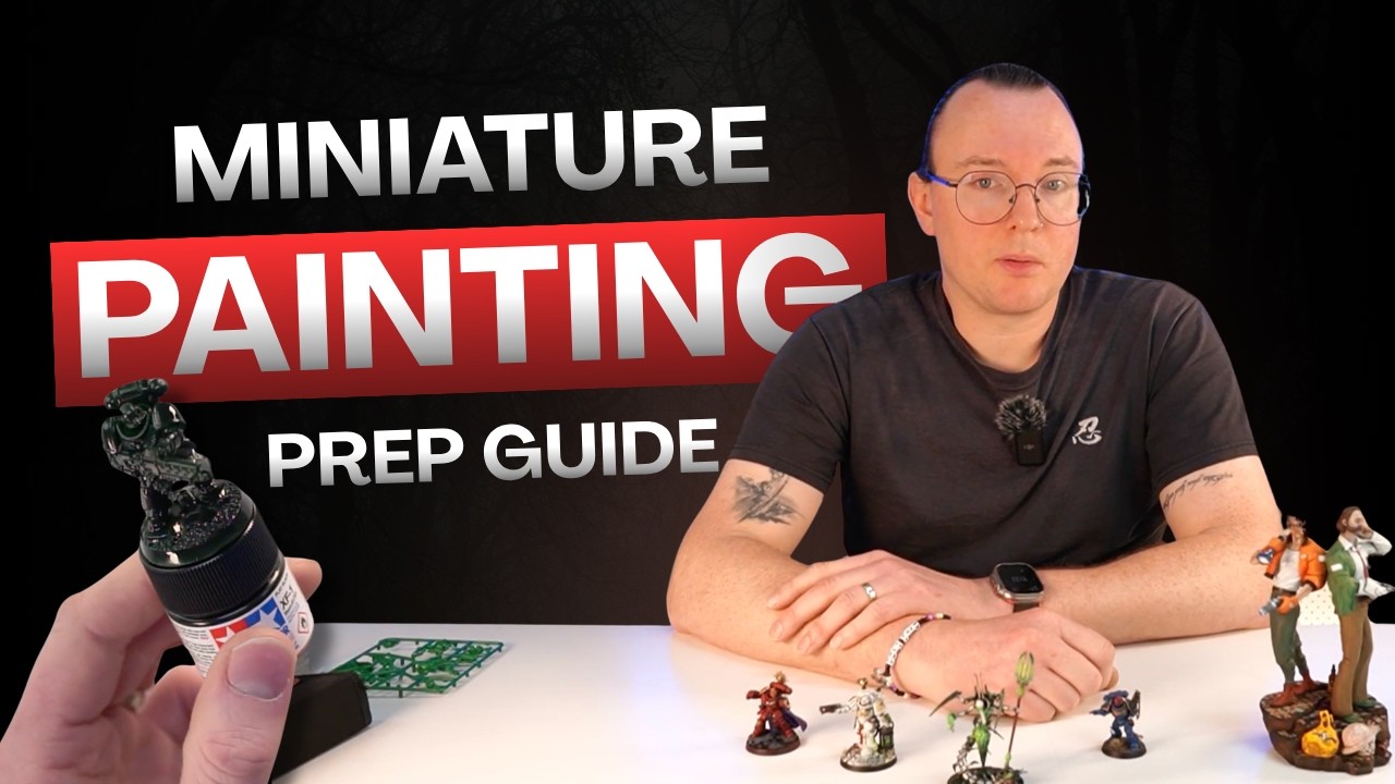 From Bare Plastic to Primed and Ready | Miniature Painting Prep Guide | #askhearns