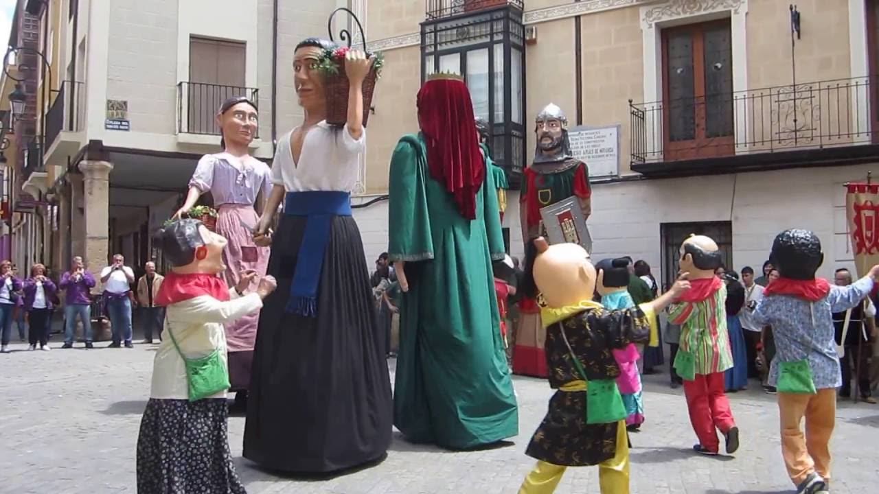 VII Día del cabezudo en Aranda de Duero 2016.