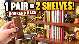 The Bookend Hack That Makes Expensive Décor Go Twice as Far!