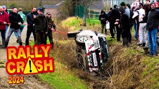 Accidentes y errores de Rally 2024 - Segunda semana de Febrero  by @chopito  Rally crash 4/24