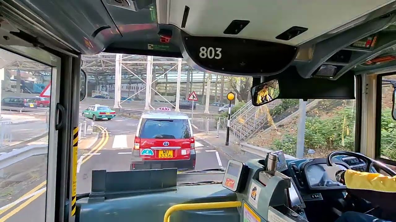 [額外收穫] 鐵巴 K54 和田邨🔄屯門市中心 (循環線) 803@NF9815 (下層展望) (原速)