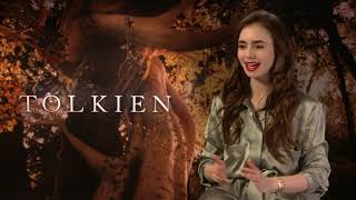 Tolkien - Itw Lily Collins (official video)