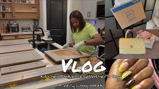 FINALLY UPDATING THE KITCHEN!!! NO MORE GRAY!! MOTHERS DAY & BABALABAG