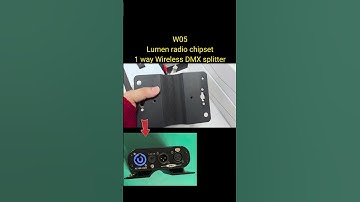 Are you looking for a #wirelessdmx #splitter for indoor use? #stagelighting #stagelight #lumenradio