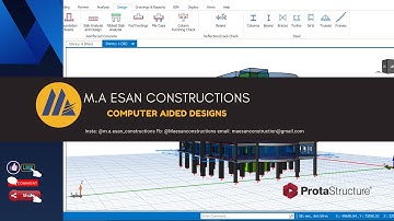 How to perform Building analysis in Protastructure #civilengineering #structuraldesign #howto