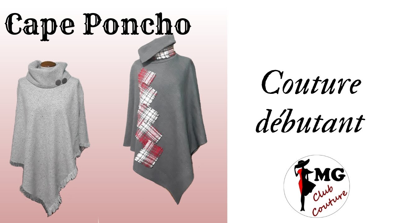 Tuto poncho polaire – Couture DIY – Les Tutos Couture de Viny