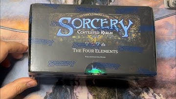 Sorcery Alpha Precon Opening Plus Alpha Pack!