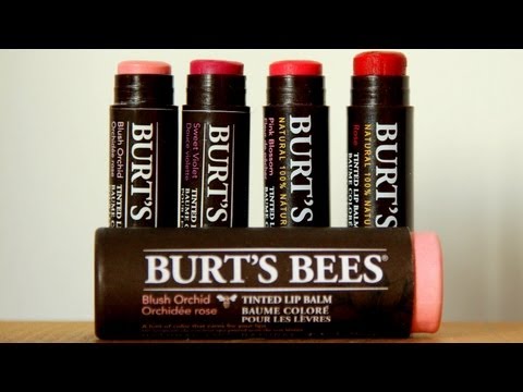 Burts Bees Tinted Lip Balm Review