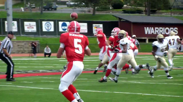 ESU Football vs Kutztown Jon Schnaars 46 yard TD f...