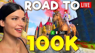 🔴ROAD TO 100K🔴 ft. @TalkToHand @HerGaming  PUBG MOBILE