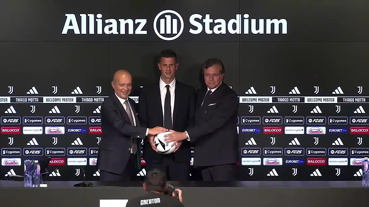 Thiago Motta: la conferenza stampa di presentazione, con Scanavino e Giuntoli