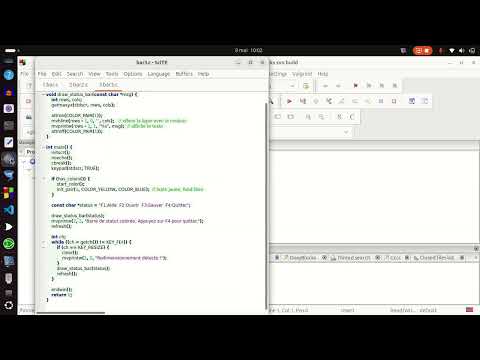associer Code::Blocks à ncurses