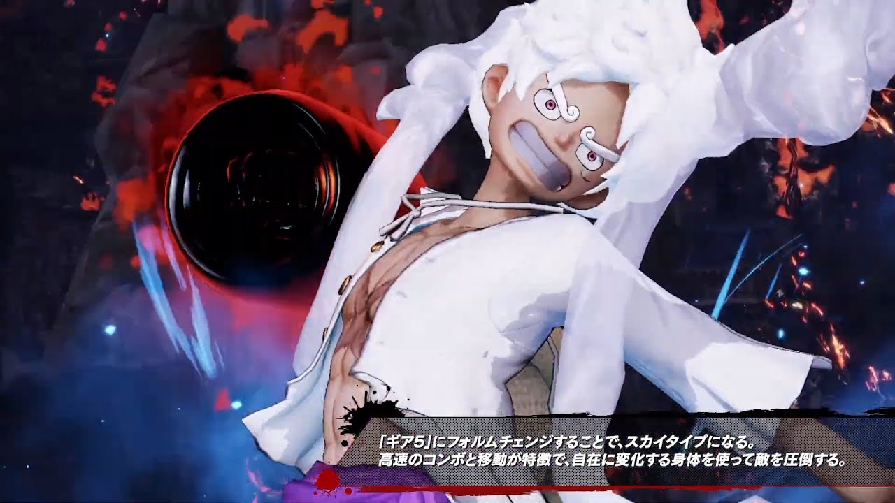 Трейлер Гир 5 Луффи в игре One Piece Pirate Warriors 4