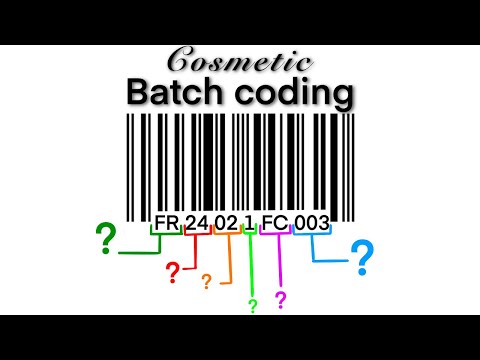 How to properly batch code your cosmetic product