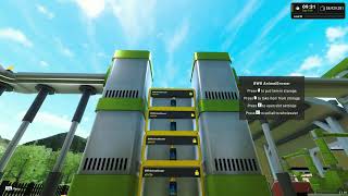 Farm Factory Simulator. How to: Continuous loop around your farm that delivers Plants and Nutrients