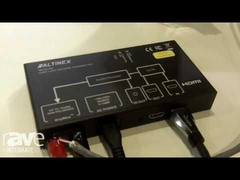 Integrate 2016: Altinex Demos Its Line of AnyWire Products on the Axis Audiovisual Stand
