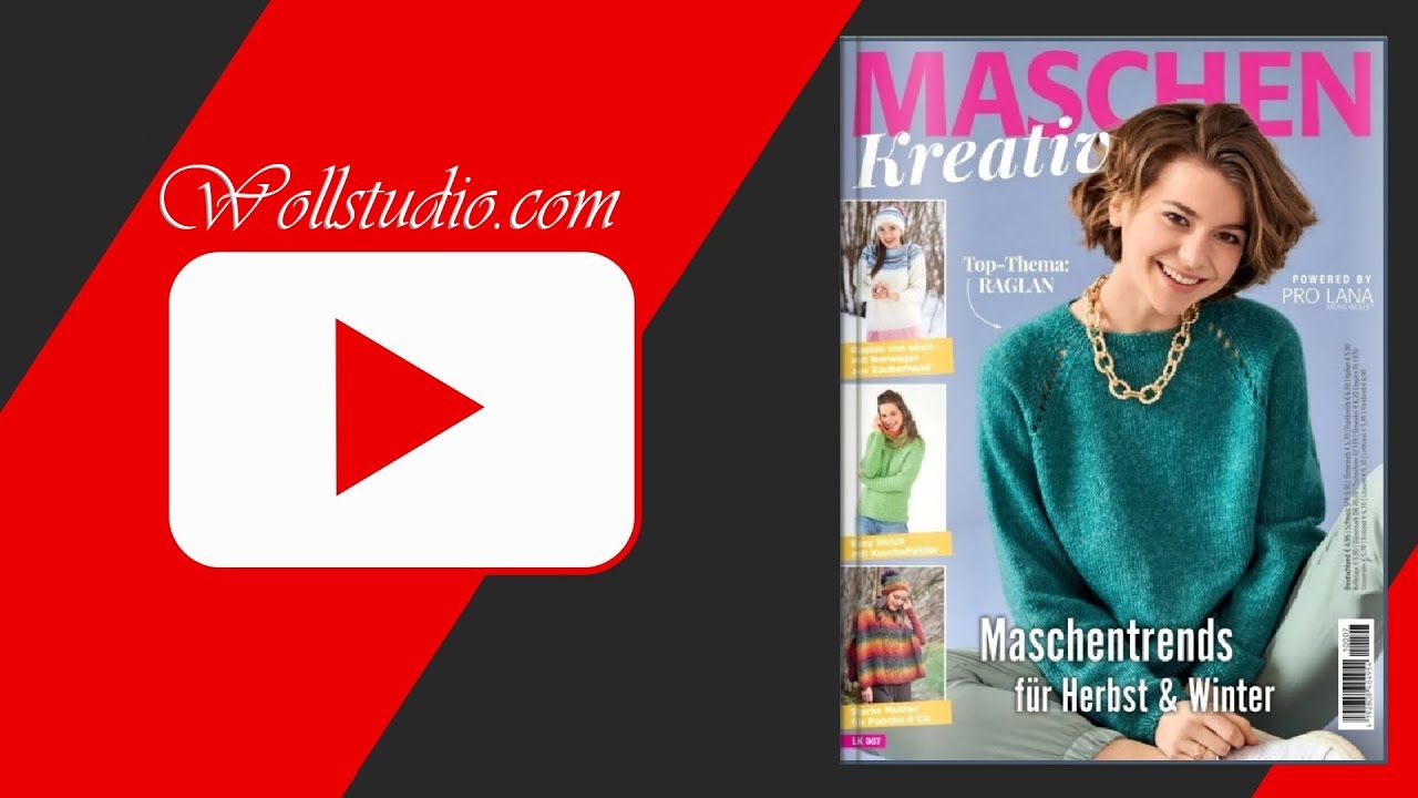 Maschen Kreativ Pro Lana Strickheft 007 | Wollstudio