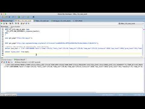05/12/2020 Oracle JSON_QUERY e JSON_VALUE