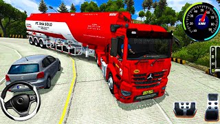 Extreme Oil Tanker Driving Simulator - Heavy Cargo Transporter Truck Driver Android Gameplay screenshot 5