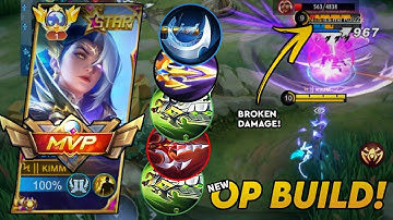 LESLEY NEW OVER POWER BUILD (You Must Try)🔥 LESLEY BEST BUILD & EMBLEM || LESLEY TOP 1 GLOBAL ~MLBB