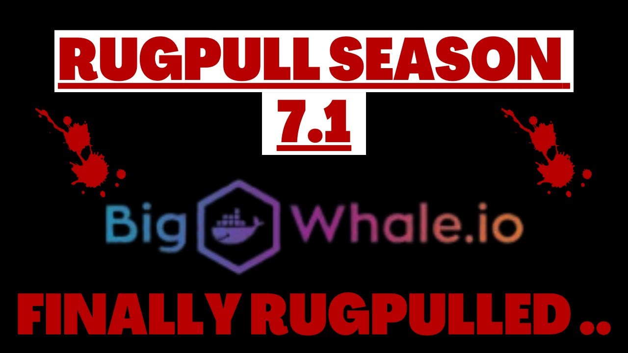 BIGWHALE.IO FINALLY RUGPULLED .. | CRYPTO DEFI 2023