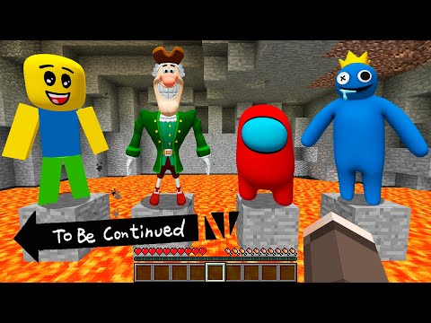Dr Livesey Rainbow Friends Roblox Among Us Nextbot Thomas In Minecraft Complete Edition 2 