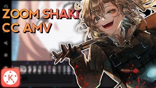 Tutorial Zoom Shake | Cc For Amv Edit #Kinemaster