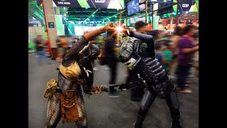 ALIEN VS PREDATOR COSPLAY - JUST DANCE 2020 (CCXP)