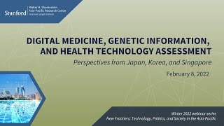 Details Digital Medicine, Genetic Information, and Health Technology Assessment Guide