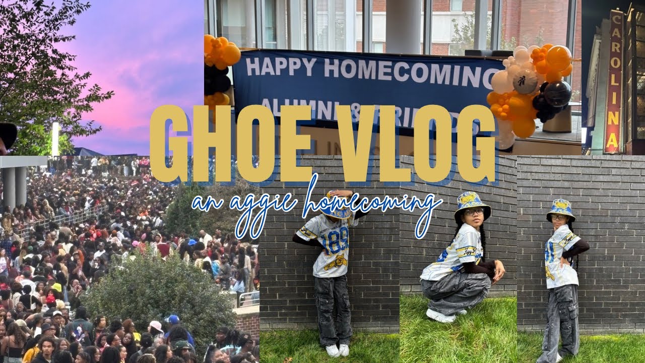 Homecoming Week Vlog + GRWM 