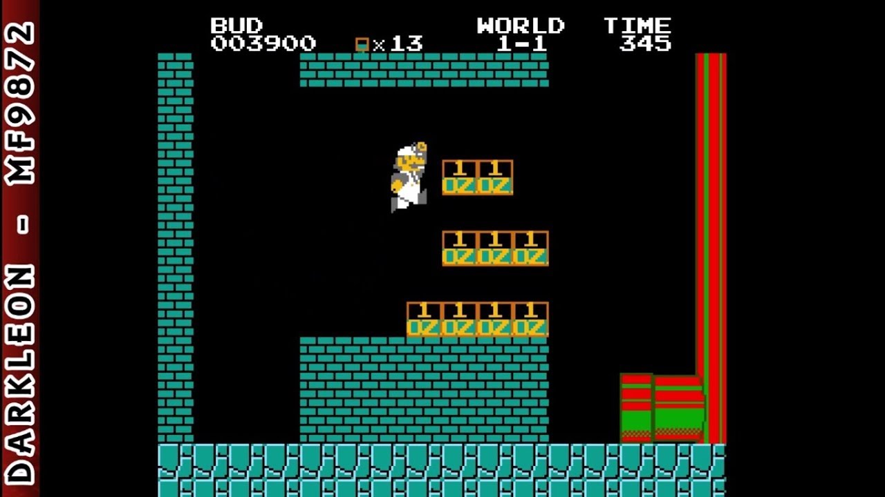 NES - Bud Bros - [SMB1 Hack] - YouTube