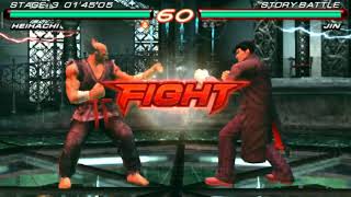 TEKKEN 6 PSP HEIHACHI MISHIMA STORY MODE