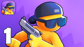 Monster Survivors - Part 1 Stickman Zombie Survival - Gameplay Walkthrough(iOS,Android)