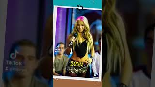 Shakira A Través De Los Años.