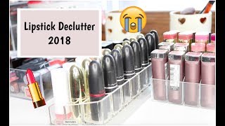 Lipstick Declutter 2018