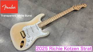 Fender Japan Richie kotzen Strat 2025年製 - YouTube