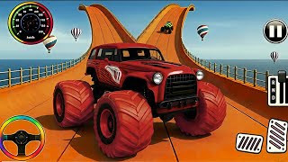 Monster Truck Mega Ramp Impossible Driver - 4x4 Ultimate Car Stunts GT Racing- Android GamePlay 2025 screenshot 4
