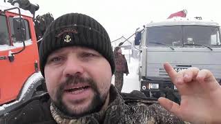 рабочие будни водителя/манипулятор камаз буксует/проходим техосмотр на мазу/замёрз воздух маз 6422