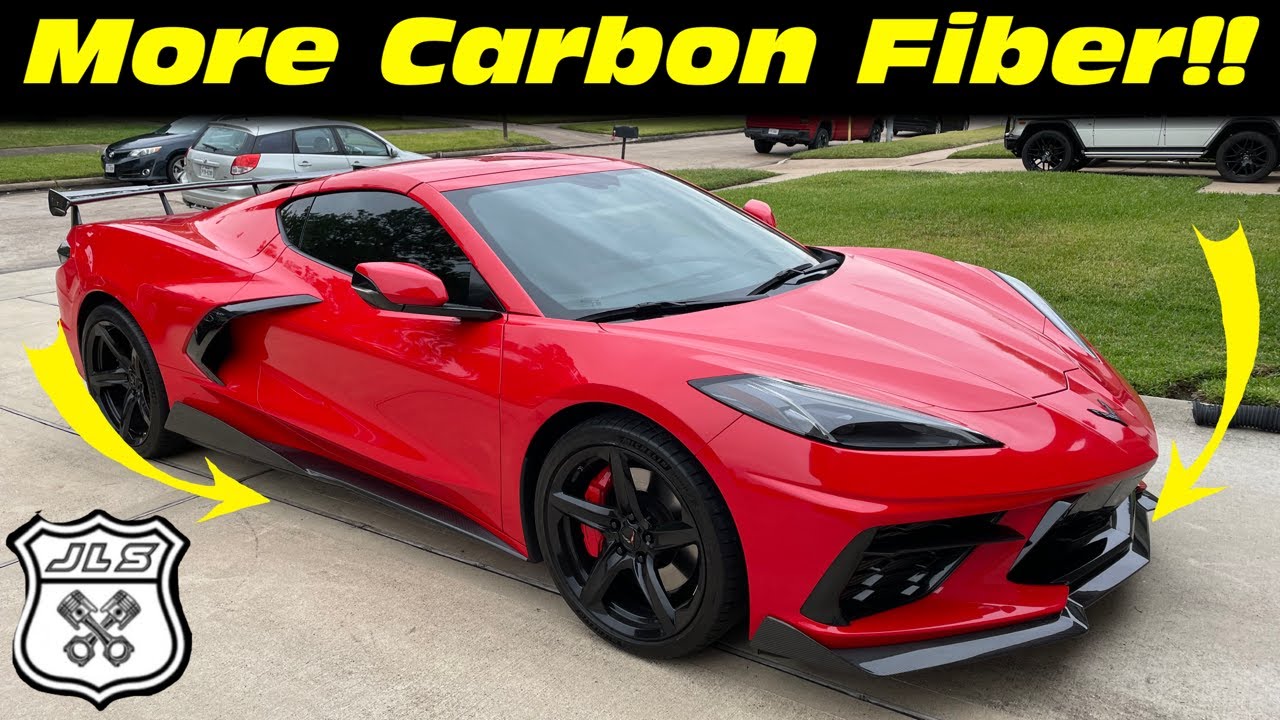 C8 Splitter and Sideskirt Install! + Bonus Carbon!