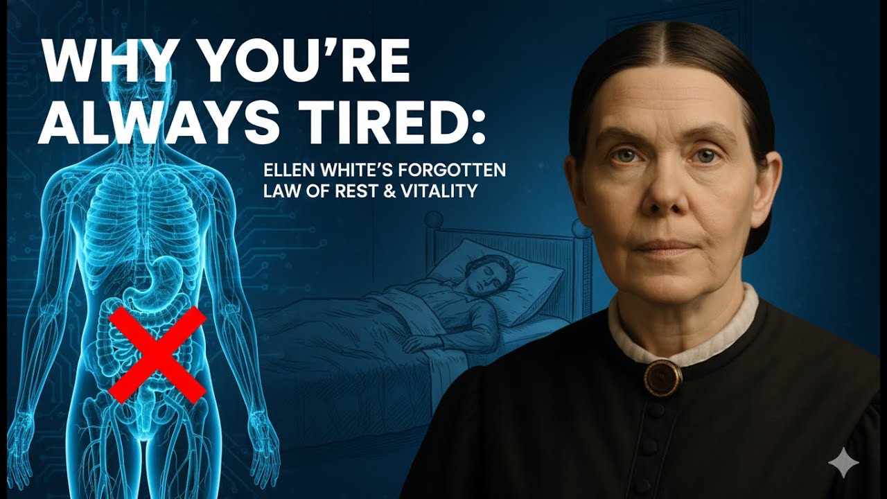 WHY YOU’RE ALWAYS TIRED THE 150 YEAR OLD BIOLOGICAL LAW BY ELLEN WHITE