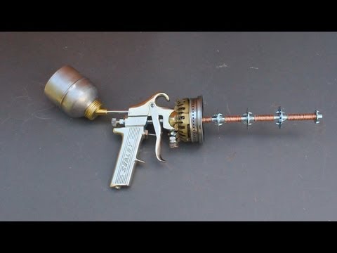 Steampunk Prop Ray Gun